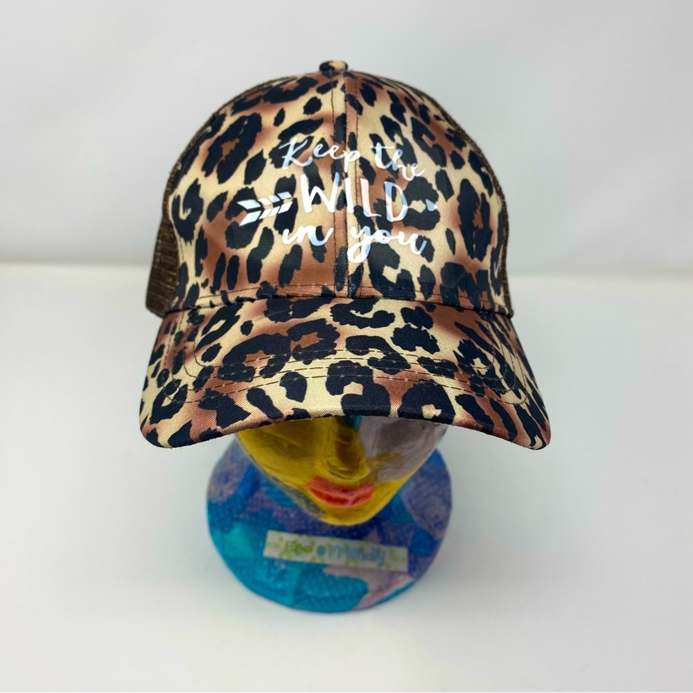 Keep The Wild In You Ponytail Hat